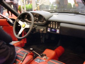 Intérieur de la Ferrari Dino réalisé par Luxhous