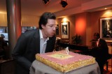 Mr. Dumont (VIPServices) blowing his fifth candle