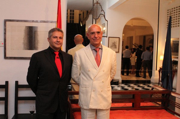 Mr.Domingo Ochoa with Mr.Federico Palomera